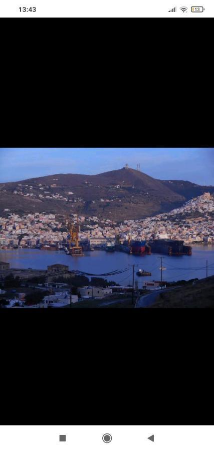 Apartamento Syros House With View Ermoupoli Exterior foto